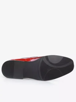 Mens Slip On Loafer Ombre Square Toe Dress Shoes