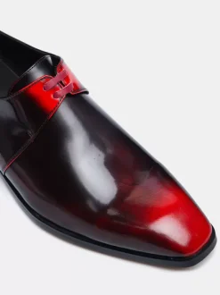 Mens Slip On Loafer Shoes Handmade Prom Wedding Shoes