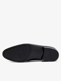 Men's Slip-On Round Toe Cowhide Horsebit Loafer Prom Homecoming Wedding Shoes