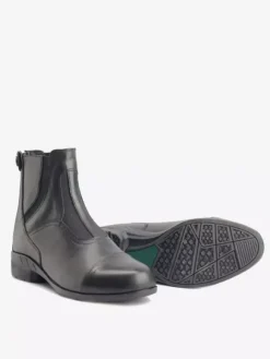 Men's Work Boots Classic Black Ankle Short Prom Boots