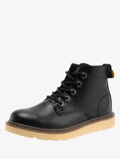Men's Work Boots Cowhide Classic Yellow Short Ankle Boots