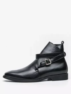 Men's Boots Chelsea Boots Black PU Leather