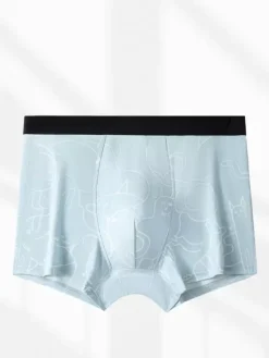 Men's Briefs Comfortable Cotton Printed Underwear