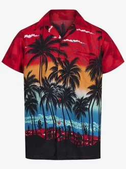 Men's Casual Shirt Comfy Printed Blue Men's Shirts