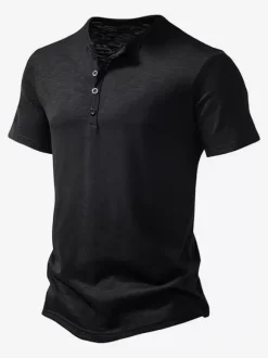 Men's Cotton Polo Men's Short Sleeve T-Shirt