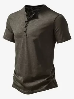 Men's Cotton Polo Men's Short Sleeve T-Shirt