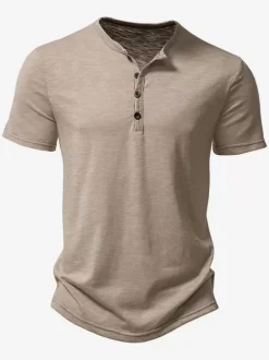 Men's Cotton Polo Men's Short Sleeve T-Shirt
