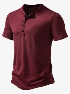 Men's Cotton Polo Men's Short Sleeve T-Shirt