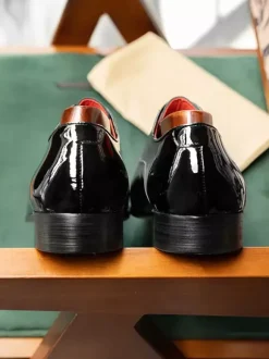 Men's Dress Shoes Cap Toe Lace Up Oxford Shoes
