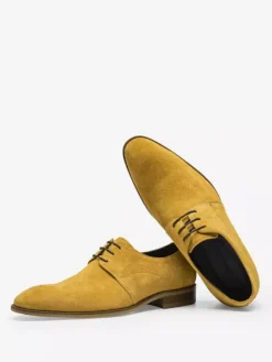 Men's Dress Shoes Modern Round Toe Leather