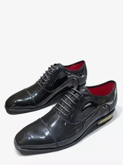 Men's Dress Shoes Square Toe Wingtip Shoes Wedding Prom Shoes