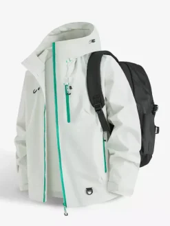 Men’s Hooded Outdoor Jackets Couple’s Windproof Coats With Single Zippered Chest Pocket And Zipped Side Pockets
