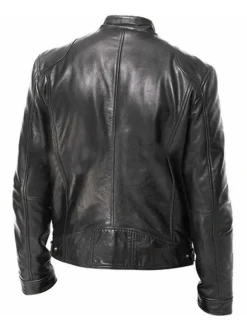 Men's Jackets & Coats Mens Jacket Men's Jackets Chic Deep Brown Black Amazing