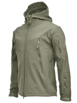 Mens Jacket Zipper Polyester Stylish