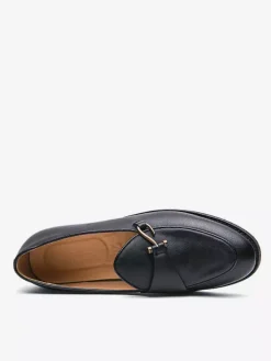 Mens Monk Loafers Pointed Toe Low Heels Slip-on Penny Shoes Buckle Strap Leather Prom Shoes