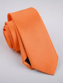 Mens Necktie 6cm Narrow Version Formal Wear Business and Wedding Pure Tie