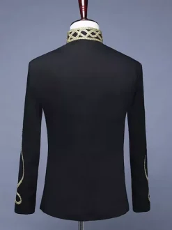 Men's Palace Suit Stage Performance Wear Long Sleeves Retro Costumes Costumes