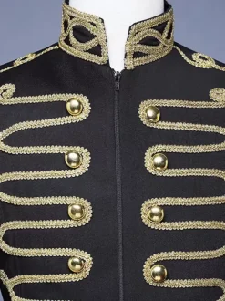 Men's Palace Suit Stage Performance Wear Long Sleeves Retro Costumes Costumes
