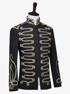 Men's Palace Suit Stage Performance Wear Long Sleeves Retro Costumes Costumes