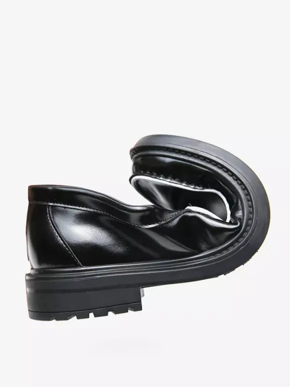Men's Penny Loafers Platform Leather Shoes Comfort Business Dress Formal Shoes Loafer Shoes
