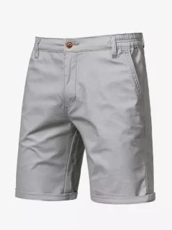 Men's Shorts Elastic Waist Summer Lightweight Cargo Shorts