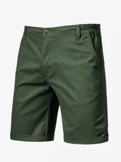 Men's Shorts Elastic Waist Summer Lightweight Cargo Shorts