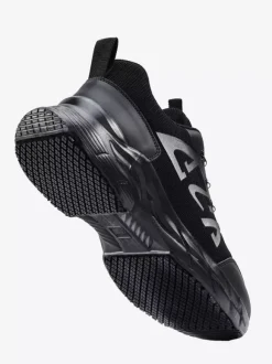 Mens Sneaker Low Top Non Slip Thick Sole Running Shoes Lightweight Spinning Lace-Free Jogging Shoes
