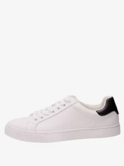 Mens Sneakers Comfy PU Leather Round Toe Basket Sport Shoes