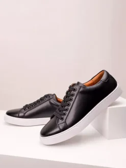 Mens Sneakers Round Toe Lace-Ups flats Hiking Shoes