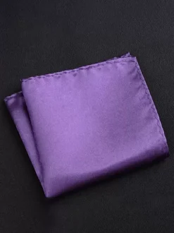 Men's Suit Pocket Square Scarf Men's Shirt Handkerchief Silk Scarf
