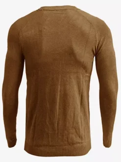 Men's Sweaters Men's Pullover Knitwear High Collar Fall White Hunter Green