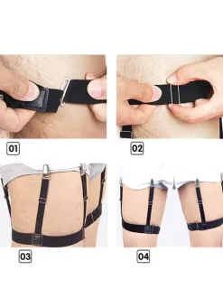 Men's Tri Straps Shirt Stays