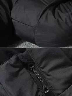 Men's Winter Jacket Short Thick Long Sleeve Warm Coat