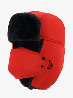 Men Warm Winter Hat Comfortable Windproof Dustproof Waterproof for Skiing Hat with Removable Mask