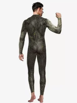 Monster Zentai Suits Men's Jumpsuit Zentai 3D Print Women Men Animal Snake Skin Pattern Sexy Jumpsuit Cosplay Costumes Skinny Party Bodysuit
