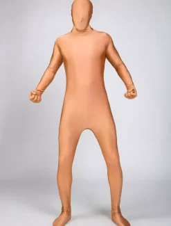 Morph Suit Nude Color Lycra Spandex Fabric Zentai Suit Unisex Full body Suit