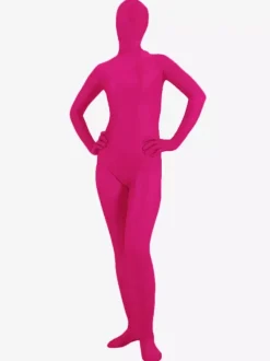 Morph Suit Unisex Fushcia Lycra Spandex Zentai Suit