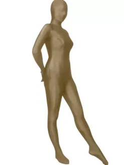 Morph Suit Deep Brown Lycra Spandex Zentai Suit