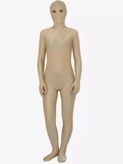 Morph Suit Fleshcolor Bare-eyed Lycra Spandex Catsuit
