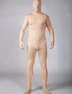 Morph Suit Fleshcolor Lycra Spandex Fabric Zentai Suit Unisex Full Body Suit