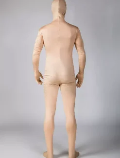 Morph Suit Fleshcolor Lycra Spandex Fabric Zentai Suit Unisex Full Body Suit