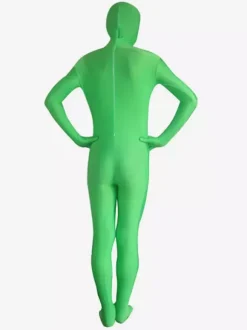 Morph Suit St Patricks Day Costume Spandex Zentai Lycra Green Full Bodysuits