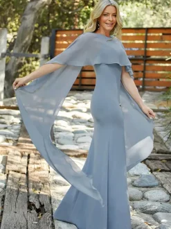 Mother Dress Jewel Neck Sleeveless A-Line Wedding Guest Dresses