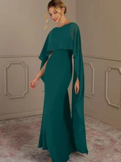 Mother Dress Jewel Neck Sleeveless A-Line Wedding Guest Dresses