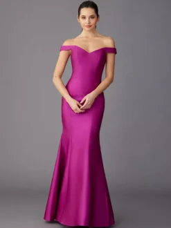 Mother Dress Sweetheart Neck Sleeveless A-Line Floor-Length Guest Dresses For Wedding