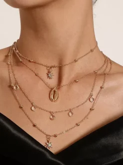 Necklace Metal Holiday Teen Girl's Women's Jewelry