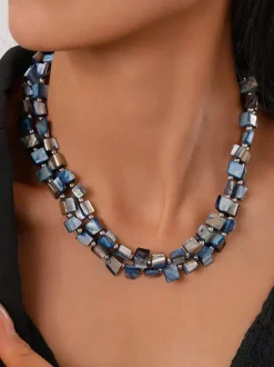Necklace Shell 18-24 Inches Euro-Style Irregular Link Chain Daily Casual Adult's Girl's Jewelry