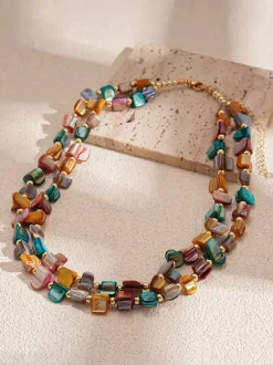 Necklace Shell 18-24 Inches Euro-Style Irregular Link Chain Daily Casual Adult's Girl's Jewelry