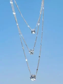 Necklace Water Drops Heart Star Stylish Necklace