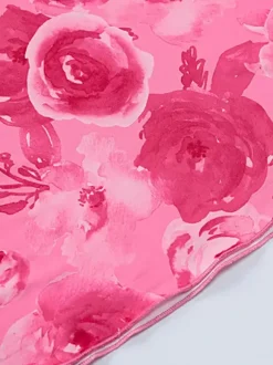 Night Out Dresses Rose Floral Print Sleeveless Halter Summer Dress